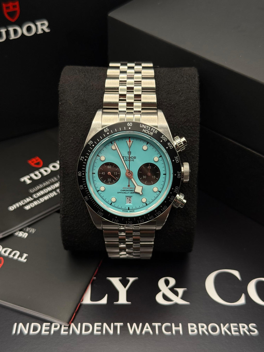 Tudor Black bay Chronograph Flamingo Blue 2025
