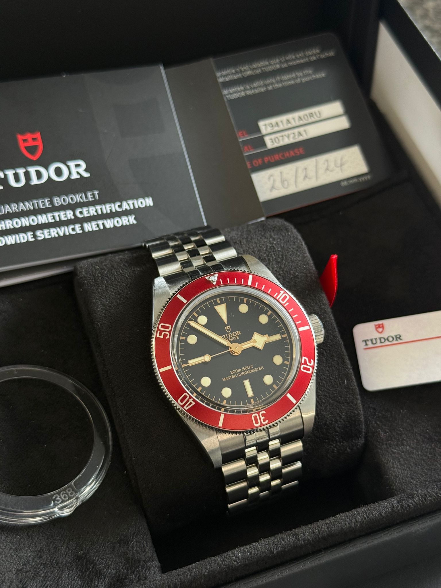 Tudor Black Bay 41 - Burgundy