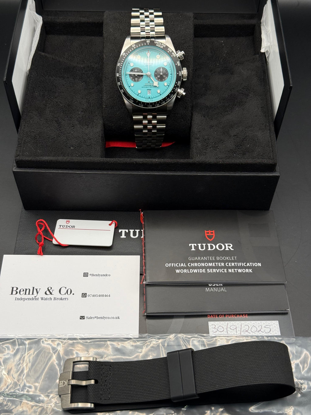 Tudor Black bay Chronograph Flamingo Blue 2025
