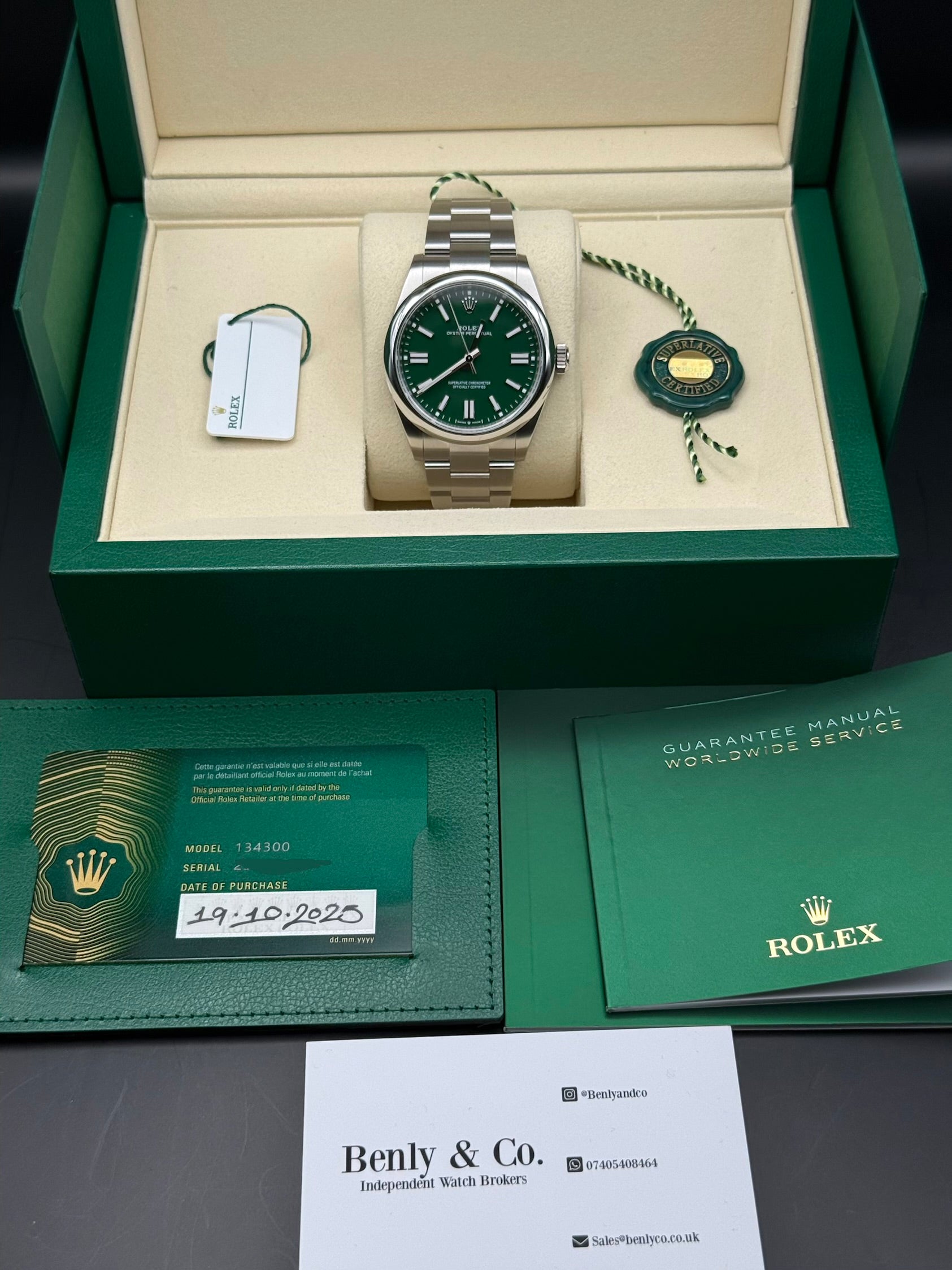 Rolex Oyster Perpetual 41 2025 - M134300-0004